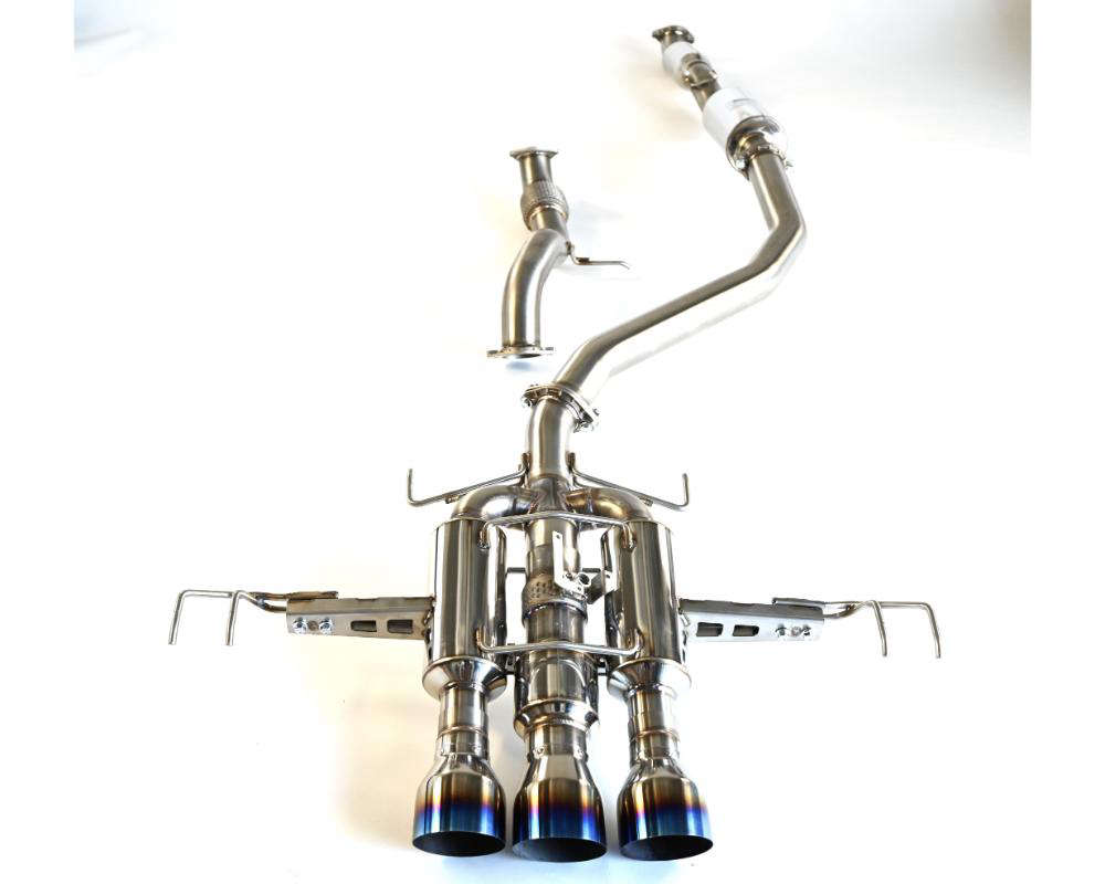 Invidia INV-HS22CTRFGM3STL R400 Full Catback Exhaust w/ Titanium Tip ...