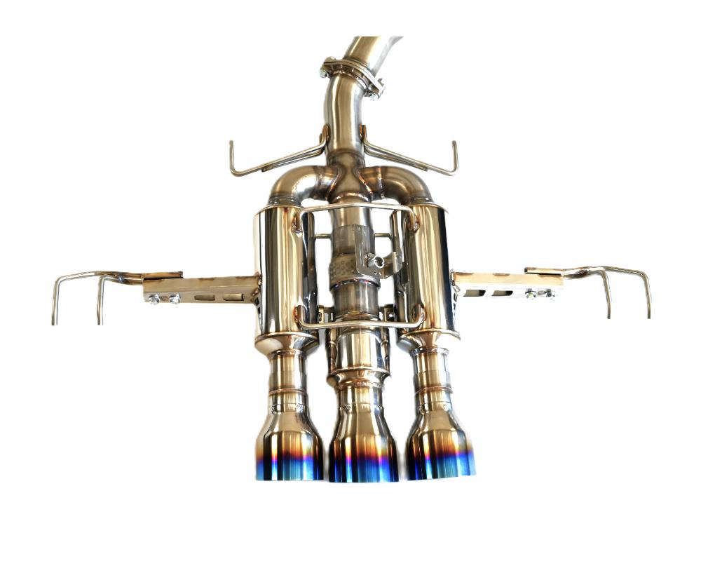 Invidia INV-HS22CTRFGM3STL R400 Full Catback Exhaust w/ Titanium Tip ...