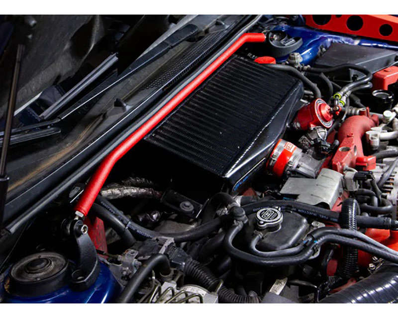 GrimmSpeed 1.1029.1.RED-GRIMM Red Strut Bar | Fitment Industries