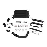 Mishimoto Black Top Mount Intercooler Kit with Black Charge Pipe
