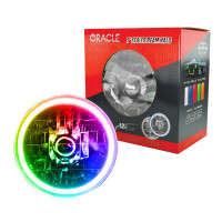 Oracle Lighting Pre-Installed 7" H6024/PAR56 Sealed Beam Headlight - ColorSHIFT