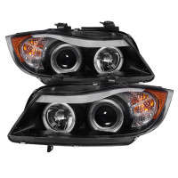 Spyder Signature Series Projector Headlights (Black) | 06-08 BMW 3 Series (E90) | 4 Door