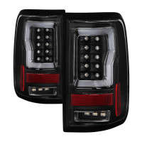 Spyder LED Tail Lights Version 2 (Black) | 04-08 Ford F-150 (Styleside)
