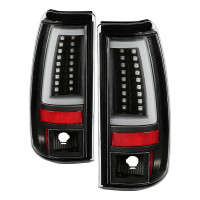 Spyder LED Tail Lights (All Black)