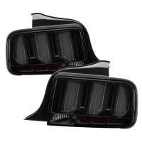 Spyder White Light Bar LED Tail Lights (Smoke)