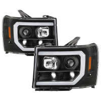 Spyder Platinum Series Projector Headlights (Black)