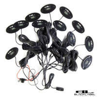 Black Label Lighting Rock Light Kit (WHITE) - 12 Pods