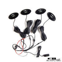 Black Label Lighting Rock Light Kit (WHITE) - 4 Pods w/Extensions