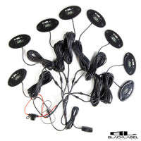 Black Label Lighting Rock Light Kit (WHITE) - 8 Pods w/Extensions