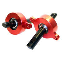 BLOX Racing Red Reat Trailing Arm Spherical Bearing Kit | 88-00 Honda Civic/92-97 Honda del Sol/90-01 Acura Integra