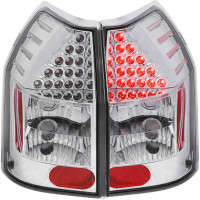 Anzo 321016-ANZO Tail Light Assembly | Led | Clear/Chrome | 05-08