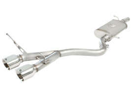 aFe Power MACH Force-Xp 304 SS Cat-Back Exhaust System w/Polished Tip | 2.5" Pipe Diameter (08 Volkswagen R32 | 3.2L V6)