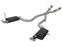 aFe Power MACH Force-Xp 304 SS Cat-Back Exhaust System w/Resonators w/o Tip | 3" Pipe Diameter (12-21 Jeep Grand Cherokee | 6.4L V8/6.2L V8 SC)