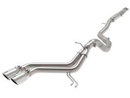 aFe Power Takeda 304 SS Cat-Back Exhaust System w/Polished Tip | 2.5" Inlet and 3" Outlet (13-17 Hyundai Veloster | 1.6L I4 T)