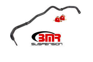 BMR Suspension Black Sway Bar Kit With Bushings | Front | Hollow | Non-adjustable | 16-24 Chevrolet Camaro