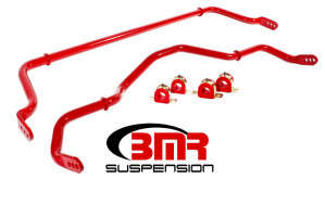 BMR Suspension Red Sway Bar Kit With Bushings | Front And Rear | 16-24 Chevrolet Camaro