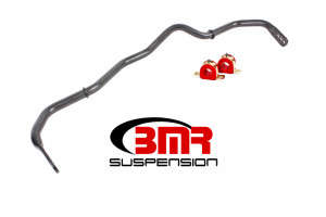 BMR Suspension Black Sway Bar Kit With Bushings | Front | Hollow | Adjustable | 16-24 Chevrolet Camaro
