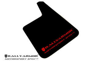 Rally Armor Universal MSpec UR Black Mud Flap/Red Logo