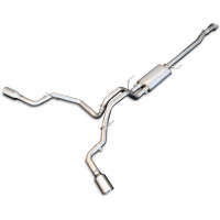 PPE Cat-Back Exhaust System Raw Tubes Pol. Tips (15-22 Ford F-150 | 2.7L/3.5L V6/5.0L V8)