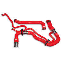 PPE Performance Silicone Upper and Lower Coolant Hose Kit Red (11-16 GM 2500HD/3500HD | 6.6L Diesel V8)