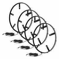 Oracle Lighting LED Illuminated Wheel Rings ColorSHIFT RGB+W