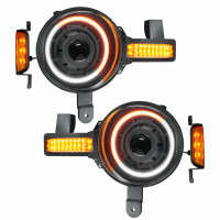 Oracle Lighting Oculus Bi-LED Projector Headlights w/ Amber/Switchback | 21-23 Ford Bronco