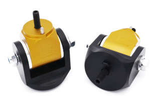 ISR Performance Billet Engine Mount Set with Solid Bushings