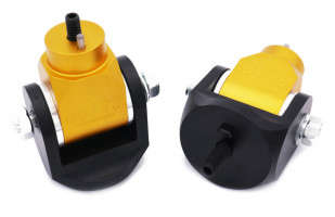 ISR Performance Billet Engine Mount Set with Solid Bushings