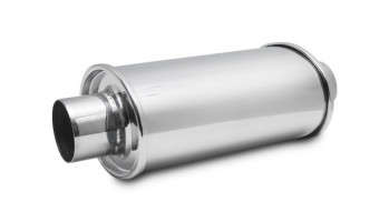 Vibrant Performance 13.75" Ultra Quiet Resonators | 2.5" Inlet Outlet