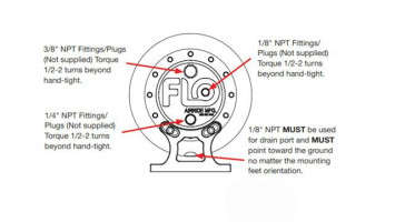 Air Lift Performance 24" FLO Airride Billet Tanks | Raw End Caps With Brushed Tube | W/ Two Mounting Brackets