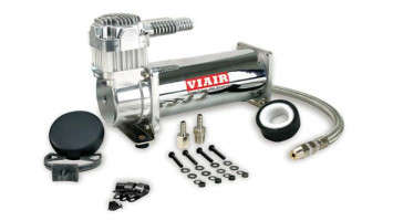 Air Lift Performance VIAIR 444C Air Compressor 200 Psi | 12 Volt Compressor | Chrome