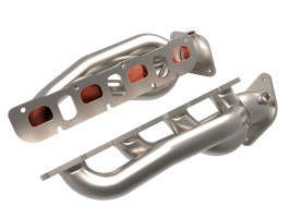 aFe Power Twisted Steel 304 Stainless Headers | 1-7/8in | Titanium Coat Finish (21-23 Ram 1500 | V8 | 6.2L | Gas)