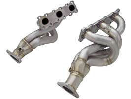aFe Power Twisted Steel 304 Stainless Steel Shorty Header (03-06 Infiniti G35/Nissan 350Z | V6 | 3.5L | Gas)