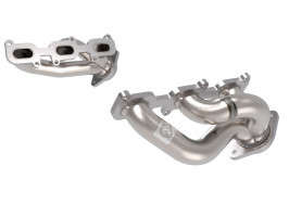 aFe Power Twisted Steel 409 Stainless Steel Short Tube Headers (11-17 Ford Mustang | V6 | 3.7L | Gas)