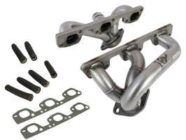 aFe Power Twisted Steel 409 Stainless Steel Shorty Headers (07-11 Jeep Wrangler JK | V6 | 3.8L | Gas)
