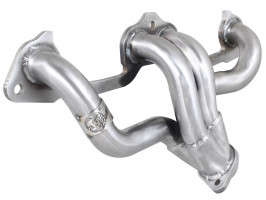 aFe Power Twisted Steel 409 Stainless Steel Shorty Headers (91-95 Jeep Wrangler YJ/97-02 Wrangler TJ | L4 | 2.5L | Gas)