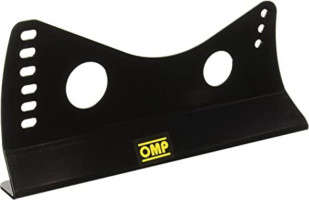 OMP Seat Brackets | Lateral Attachments | Low Model | 3mm Thick Steel | Black