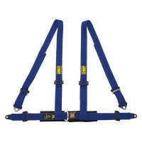 OMP 4 Point Harness | Road 4 Series | 2" | Blue