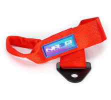 NRG Tow Strap | Universal W/ Loops | Red