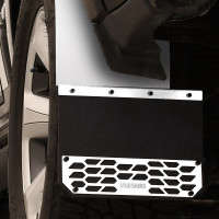 Putco Solid Polished Stainless Steel Mud Skins | Rear Pair | w/5 Lug Wheels (19-23 Ram 1500)