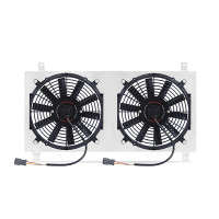 Mishimoto Aluminum Fan Shroud Kit | Polished