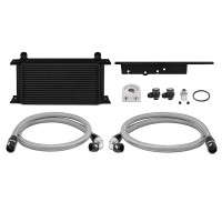 Mishimoto Oil Cooler Kit | Non-Thermostatic | Black