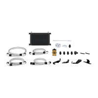 Mishimoto Thermostatic Oil Cooler Kit | Black