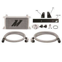 Mishimoto Oil Cooler Kit | Thermostatic | Silver