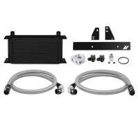 Mishimoto Oil Cooler Kit | Non-Thermostatic | Black