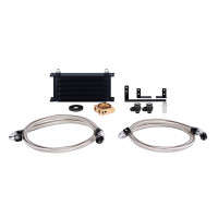Mishimoto Oil Cooler Kit | Thermostatic | Black