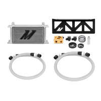 Mishimoto Oil Cooler Kit | Thermostatic | Silver