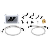 Mishimoto Oil Cooler Kit | Thermostatic | Silver