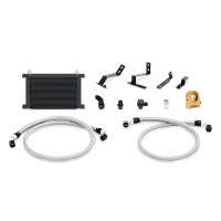 Mishimoto Oil Cooler Kit | Thermostatic | Black