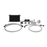 Mishimoto Oil Cooler Kit | Non-Thermostatic | Black